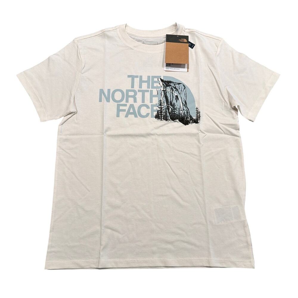 NWT The North Face Novelty Graphic Tee, Women’s XS, White Dune